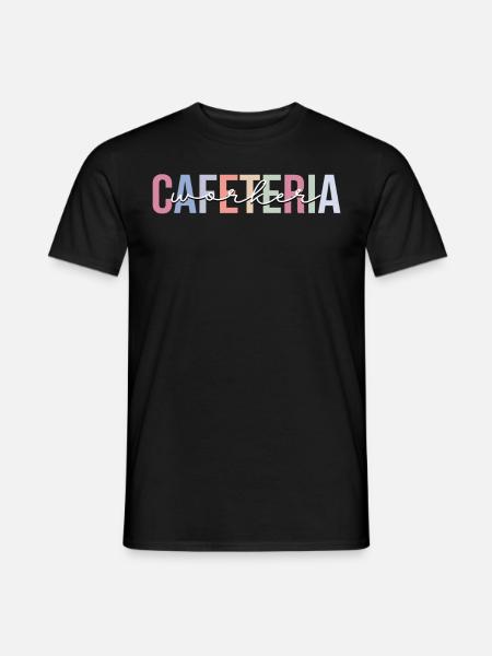 Cafeteria employee Lunch Lady - Men's T-Shirt - black