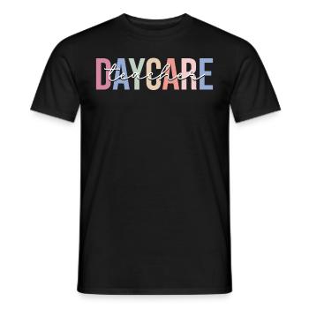 Superviseur de garde d’enfants Garde d’enfants - T-shirt homme - noir - Devant - AI Model Male 178 light (178cm)