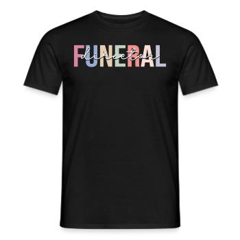 Bestattungsunternehmer Last Responder Bestatter Le - Männer T-Shirt - Schwarz - Vorne - AI Model Male 178 light (178cm)