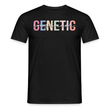 Méthodes de génie génétique - T-shirt homme - noir - Devant - AI Model Male 178 light (178cm)