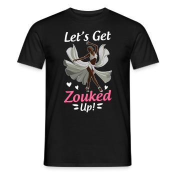 Witziger Zouk Tänzer Spruch - Männer T-Shirt - Schwarz - Vorne - AI Model Male 178 light (178cm)