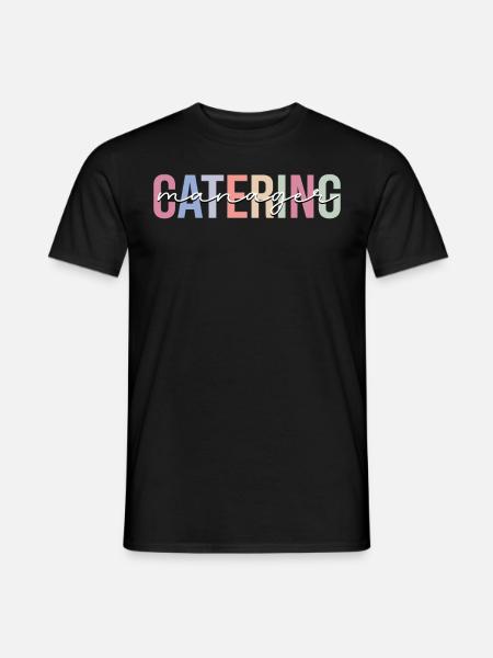 Catering Manager Catering Server - Men's T-Shirt - black