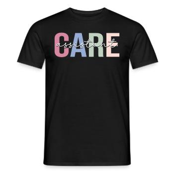 Nursing Assistant Patient Care Assistant PCA K - Men's T-Shirt - black - Front - AI Model Male 178 light (178cm)