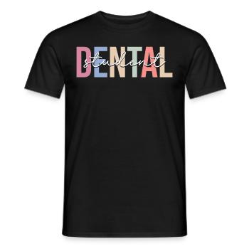 Dentistry student Dental College Zuk - Men's T-Shirt - black - Front - AI Model Male 178 light (178cm)