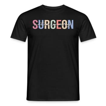 Veterinarian Surgeon Vet Tech - Men's T-Shirt - black - Front - AI Model Male 178 light (178cm)