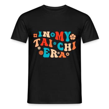 Yin Yang Tai Chi - T-shirt homme - noir - Devant - AI Model Male 178 light (178cm)