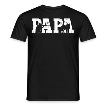 Kojotenjagd Kojotenjäger Yote - Männer T-Shirt - Schwarz - Vorne - AI Model Male 178 light (178cm)
