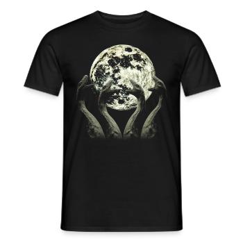 Monster von Loch Ness Nessie Plesiosaurier Heulend - Männer T-Shirt - Schwarz - Vorne - AI Model Male 178 light (178cm)