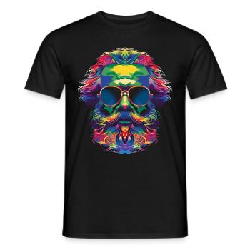 Karl Marx Kommunismus Kommunistische Sonnenbrille - Männer T-Shirt - Schwarz - Vorne - AI Model Male 178 light (178cm)