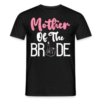 Bridal Party Mom Bachelorette Party Mutter der Bra - Männer T-Shirt - Schwarz - Vorne - AI Model Male 178 light (178cm)