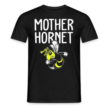 Imker Imkerei Bienenstock Mutter Hornisse - Männer T-Shirt - Schwarz - Vorne - AI Model Male 178 light (178cm)