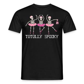Ballett Halloween Spooky Tutu Tutully Spooky - Männer T-Shirt - Schwarz - Vorne - AI Model Male 178 light (178cm)