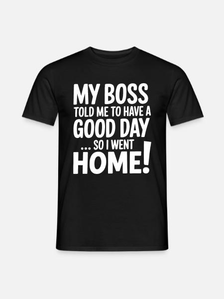 Office Humor - Men's T-Shirt - black