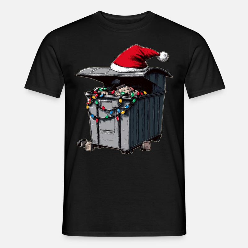 benne à ordures plongée Garbage Diver Trash Picker - T-shirt homme - noir