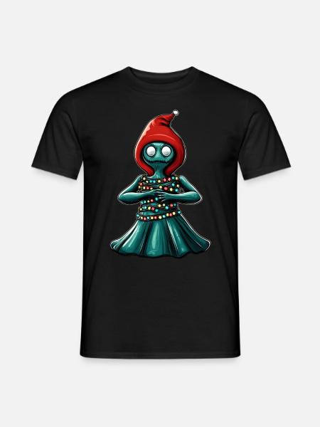 Flatwoods Monster Cryptid Cryptozoology - Men's T-Shirt - black