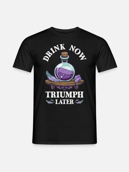 Potion Fantasy Enthousiaste RPG Gamer - T-shirt homme - noir