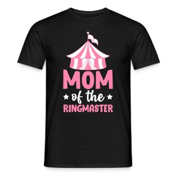 Mère du chef de cirque cirque fête carnaval - T-shirt homme - noir - Devant - AI Model Male 178 light (178cm)