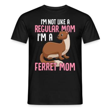 Ich bin nicht wie eine normale Mutter, ich bin ein - Männer T-Shirt - Schwarz - Vorne - AI Model Male 178 light (178cm)