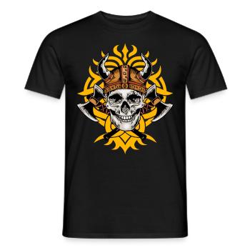 Viking - T-shirt homme - noir - Devant - AI Model Male 178 light (178cm)