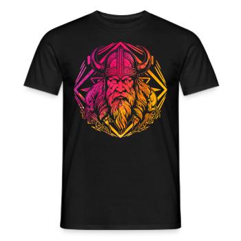 Viking - T-shirt homme - noir - Devant - AI Model Male 178 light (178cm)