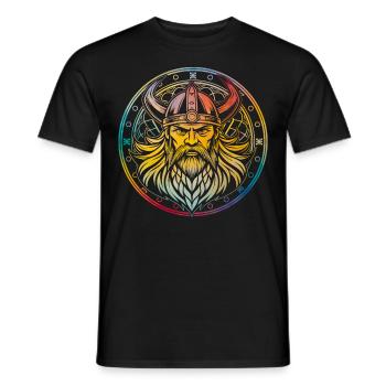 Viking - T-shirt homme - noir - Devant - AI Model Male 178 light (178cm)