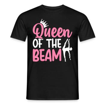 Turner Gymnastik Akrobat Königin Königin des - Männer T-Shirt - Schwarz - Vorne - AI Model Male 178 light (178cm)