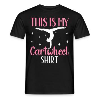 Gymnastics Lover Gymnastics Girl C’est - T-shirt homme - noir - Devant - AI Model Male 178 light (178cm)