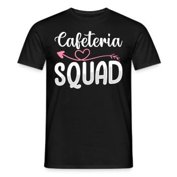 Cafeteria Squad Lunch Lady - Men's T-Shirt - black - Front - AI Model Male 178 light (178cm)