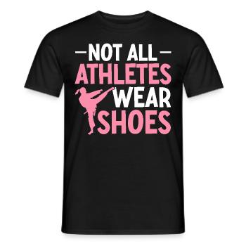 Taekwondo Karate Kampfsportarten Nicht alle - Männer T-Shirt - Schwarz - Vorne - AI Model Male 178 light (178cm)
