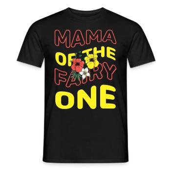Maman de la fée Une - T-shirt homme - noir - Devant - AI Model Male 178 light (178cm)