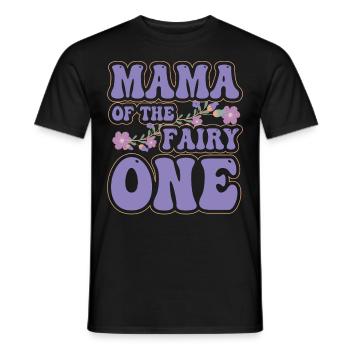 Maman de la fée Une - T-shirt homme - noir - Devant - AI Model Male 178 light (178cm)