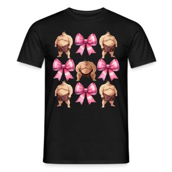 Echec Coquette Lutte Sumo Lutteur Japonais Sumo - T-shirt homme - noir - Devant - AI Model Male 178 light (178cm)