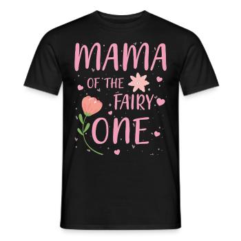 Maman de la fée Une - T-shirt homme - noir - Devant - AI Model Male 178 light (178cm)