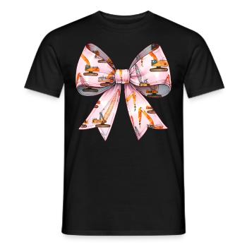 Coquette Arch Grutier Opérateur de grue - T-shirt homme - noir - Devant - AI Model Male 178 light (178cm)