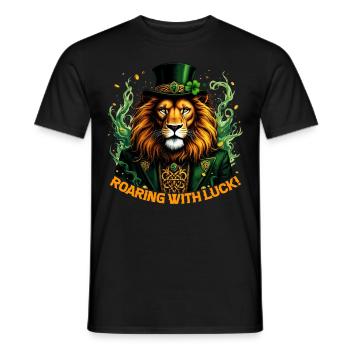 Rugir de chance - T-shirt homme - noir - Devant - AI Model Male 178 light (178cm)