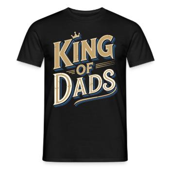 Geschenke Zum Vatertag Für Papa - Männer T-Shirt - Schwarz - Vorne - AI Model Male 178 light (178cm)