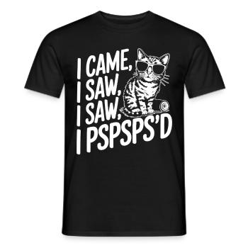Pickle Pickle Pickle - Men's T-Shirt - black - Front - AI Model Male 178 light (178cm)
