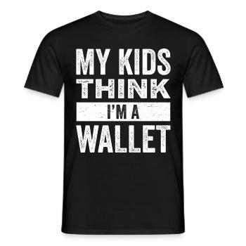 Geschenke Zum Vatertag Für Papa - Männer T-Shirt - Schwarz - Vorne - AI Model Male 178 light (178cm)