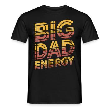 Geschenke Zum Vatertag Für Papa - Männer T-Shirt - Schwarz - Vorne - AI Model Male 178 light (178cm)