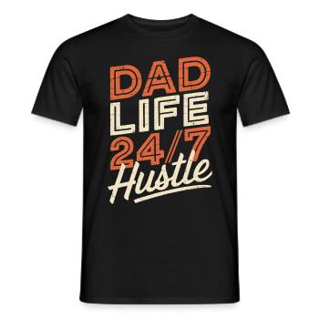 Geschenke Zum Vatertag Für Papa - Männer T-Shirt - Schwarz - Vorne - AI Model Male 178 light (178cm)