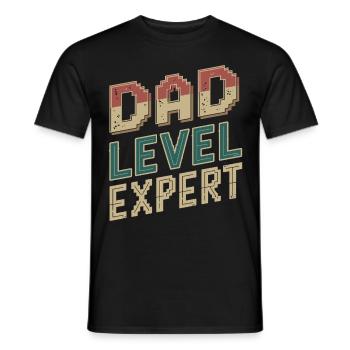 Geschenke Zum Vatertag Für Papa - Männer T-Shirt - Schwarz - Vorne - AI Model Male 178 light (178cm)