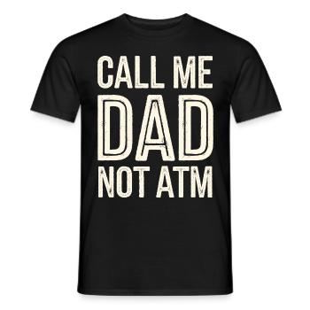 Geschenke Zum Vatertag Für Papa - Männer T-Shirt - Schwarz - Vorne - AI Model Male 178 light (178cm)