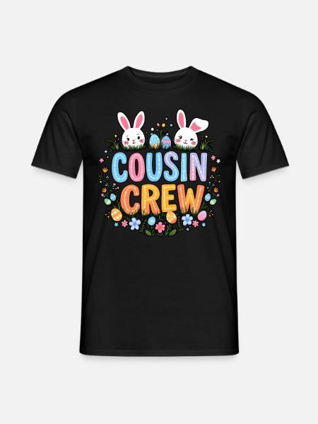 Cousin Crew - Men's T-Shirt - black