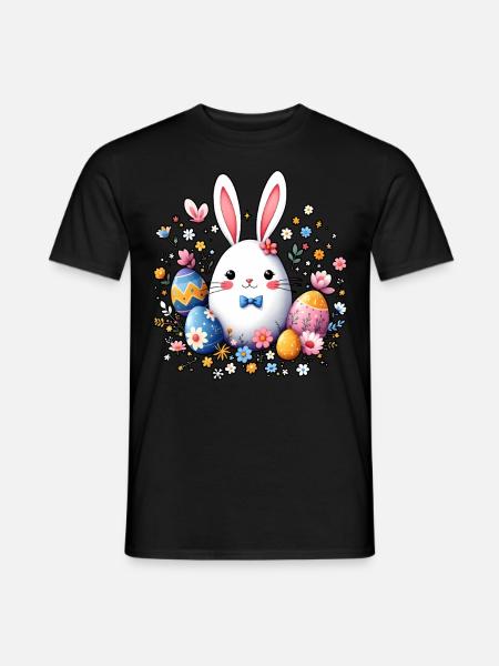 Easter Bunny - Men's T-Shirt - black