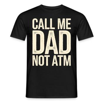 Geschenke Zum Vatertag Für Papa - Männer T-Shirt - Schwarz - Vorne - AI Model Male 178 light (178cm)