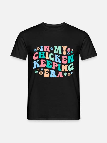 Chicken Chickens - Men's T-Shirt - black