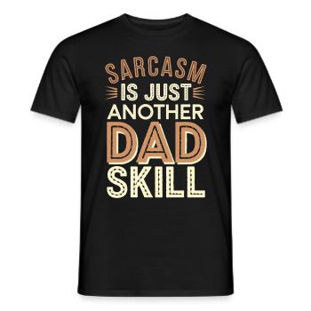 Geschenke Zum Vatertag Für Papa - Männer T-Shirt - Schwarz - Vorne - AI Model Male 178 light (178cm)