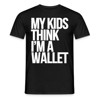 Geschenke Zum Vatertag Für Papa - Männer T-Shirt - Schwarz - Vorne - AI Model Male 178 light (178cm)