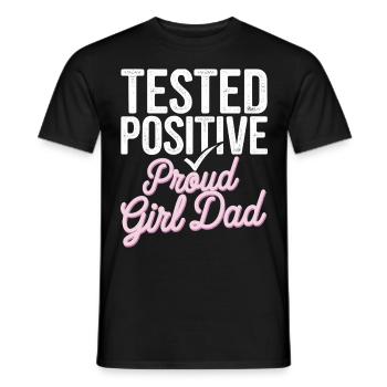 Geschenke Zum Vatertag Für Papa - Männer T-Shirt - Schwarz - Vorne - AI Model Male 178 light (178cm)