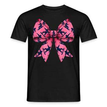 Coquette Bogen Snowboarding Mütter Tag Snowboarder - Männer T-Shirt - Schwarz - Vorne - AI Model Male 178 light (178cm)